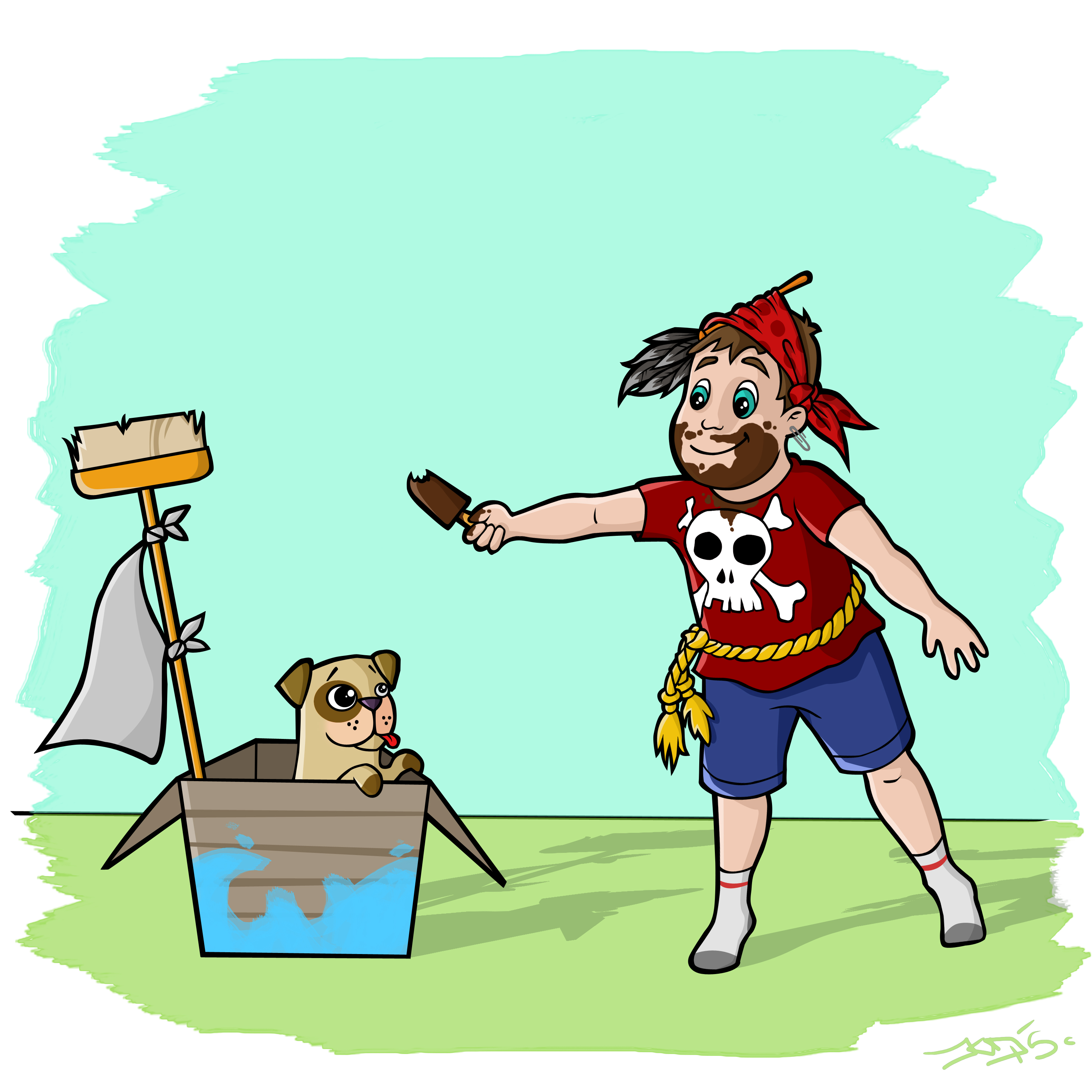 Illustration Pirate